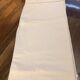 Lot de 2 draps anciens en toile blanche