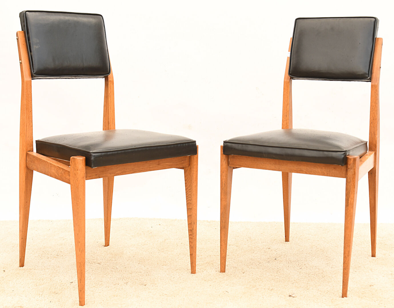 6 Chaises vintage des années 1960