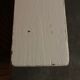 White lacquered wooden farm bench L 200cm