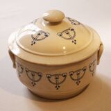Vegetable soup tureen Saint-UZE Art Deco patterns