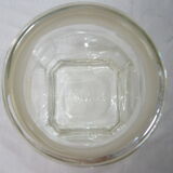 Old glass jar candy jar