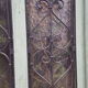 Carved old entrance door