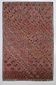 Tapis Kilim vintage à motifs d'étoiles bordeaux