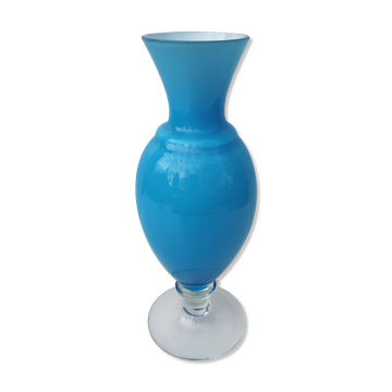 Vintage Swedish opaline vase
