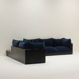 “Down” sofa set by Carlo Bartoli for Rossi di Albizzate, 1970s Italy.