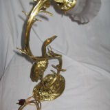 Bronze lamp art nouveau