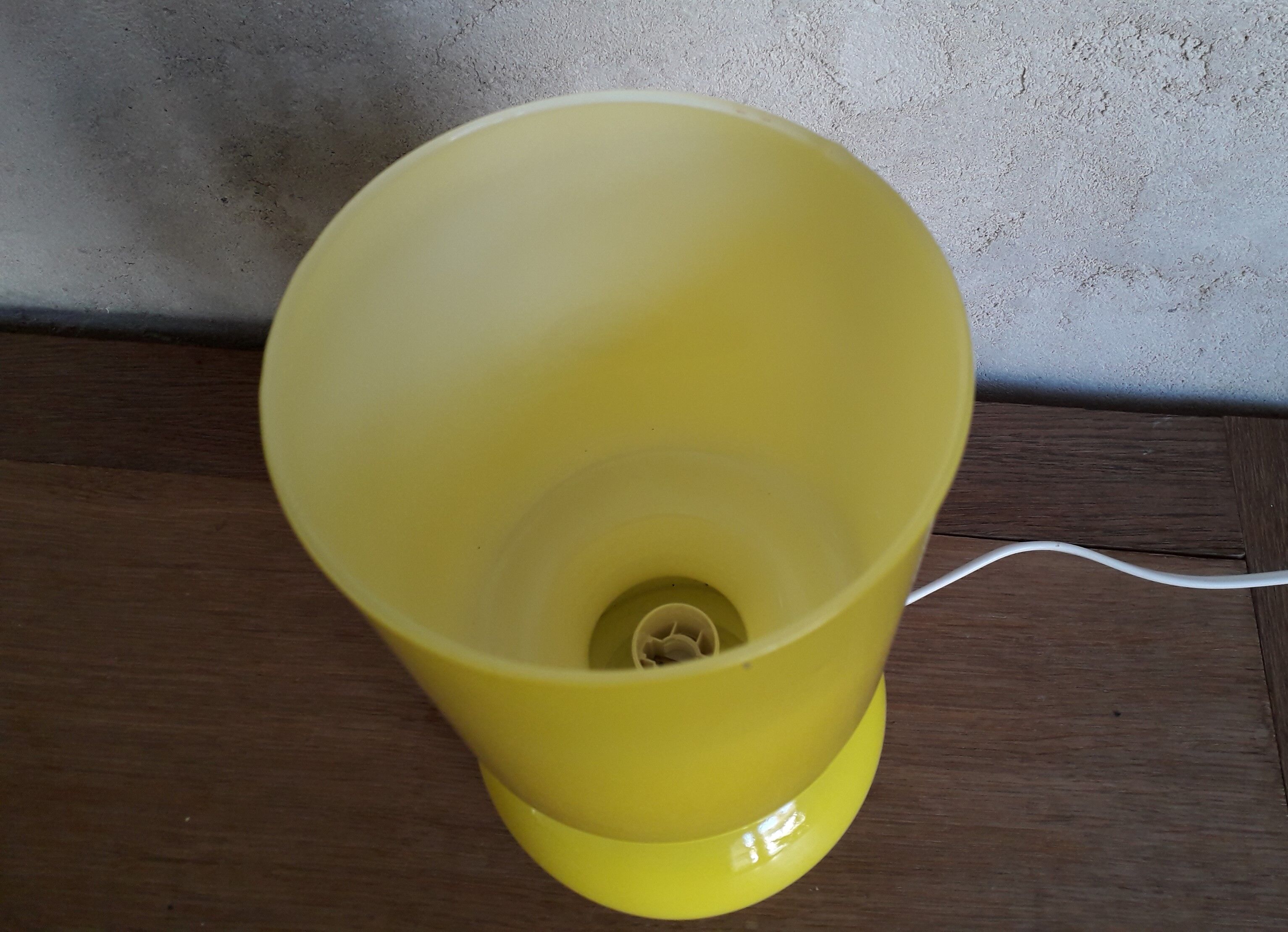 Ikea Lykta yellow canary lamp vintage 90s