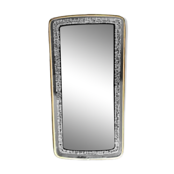 Large vintage mirror, old retro decoration