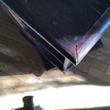 Mahogany revolving bookcase