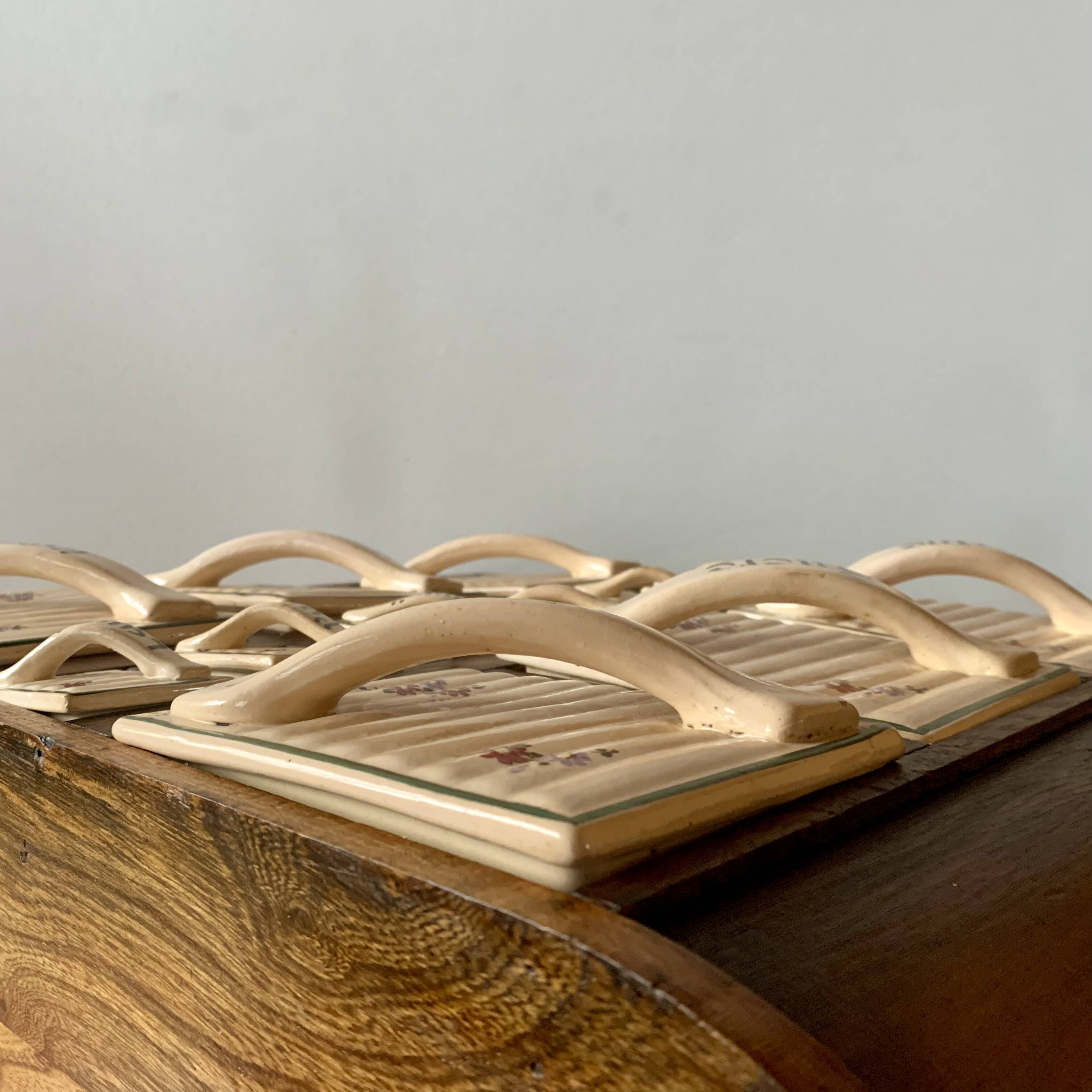 Art Deco wall spice rack