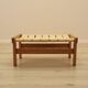 Oak footstool, Danish design, 1960s, made in Denmark