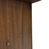 Vintage Danish rosewood wall shelf open floating shelf 60s design