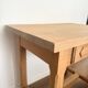 Small oak farmhouse table