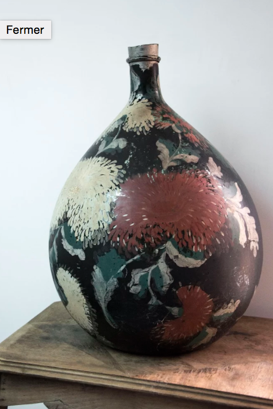 Dame Jeanne old painted