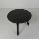 Set of 2 Spanish Brutalist chairs and coffee table, 1960s