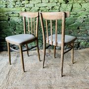 Pair of bistro chairs