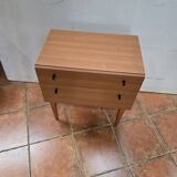 Scandinavian bedside table from the 60s