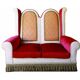 Velvet sofa and trimmings