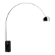 Lampadaire Arco marbre noir