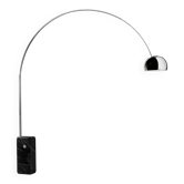 Arco floor lamp black marble