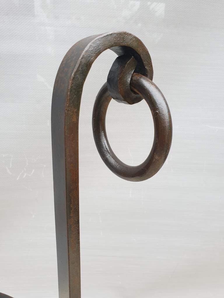 Ironwork floor lamp Jean-Pierre Ryckaert 1950, France