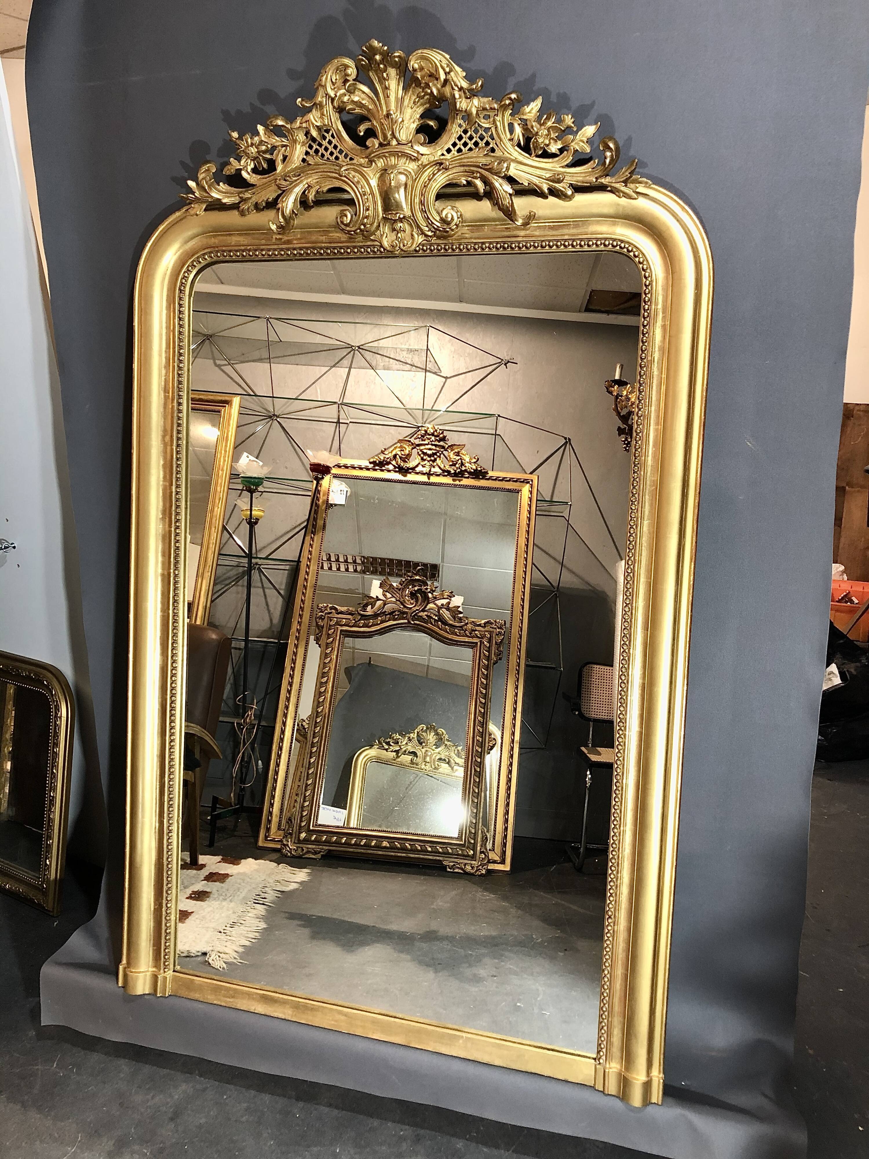 Old mirror 163x101cm