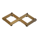 portemanteau mural extensible en bois