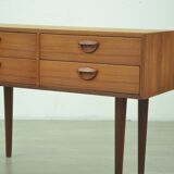 Commode en teck de Kai Kristiansen, années 1960