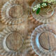 Ensemble de 4 assiettes plates Duralex Marguerite