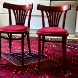 Suite de 4 chaises de bistrot