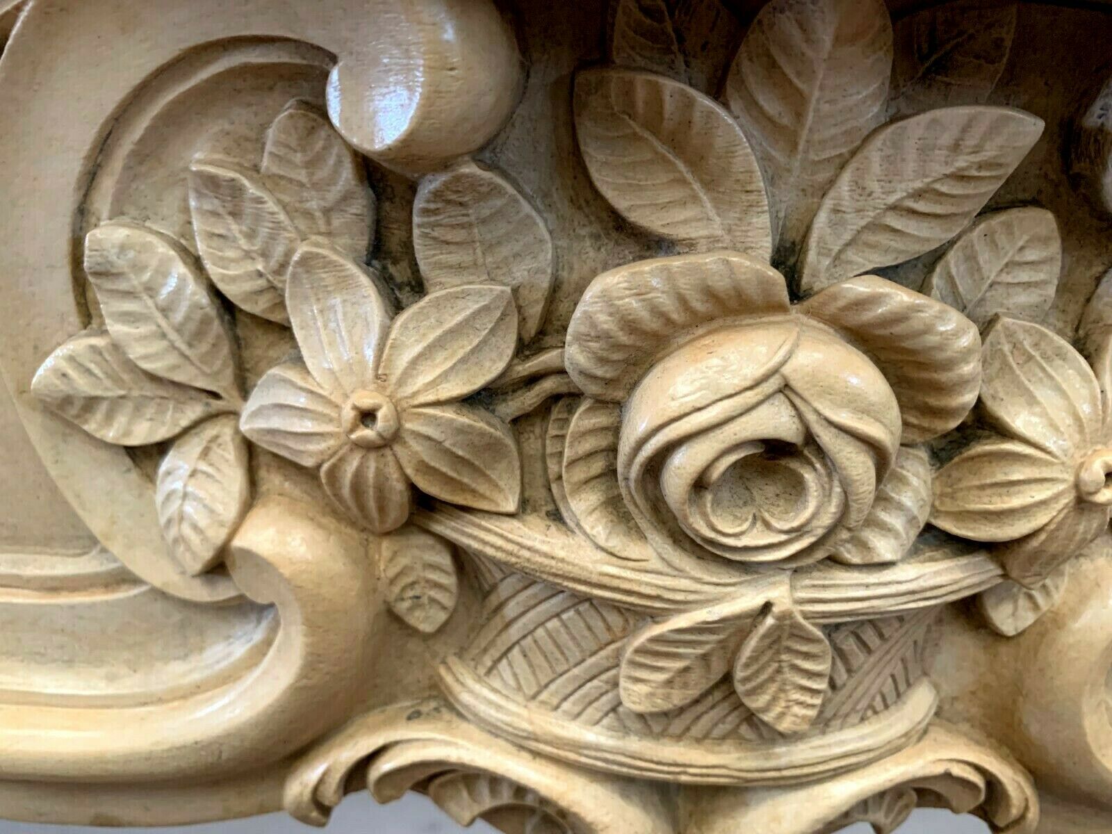 Louis XV style fireplace in natural stone XX century