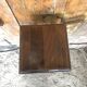 Vintage Wooden High Bolster Side Table #A605