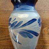 Vase à fleurs alsacien en grès Anne Ehret