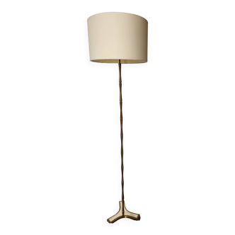 Bamboo floor lamp from the 60s