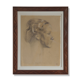 Drawing by Eugène Robert Pougheon