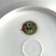 Set of 6 Limoges porcelain dessert plates with garlands and
