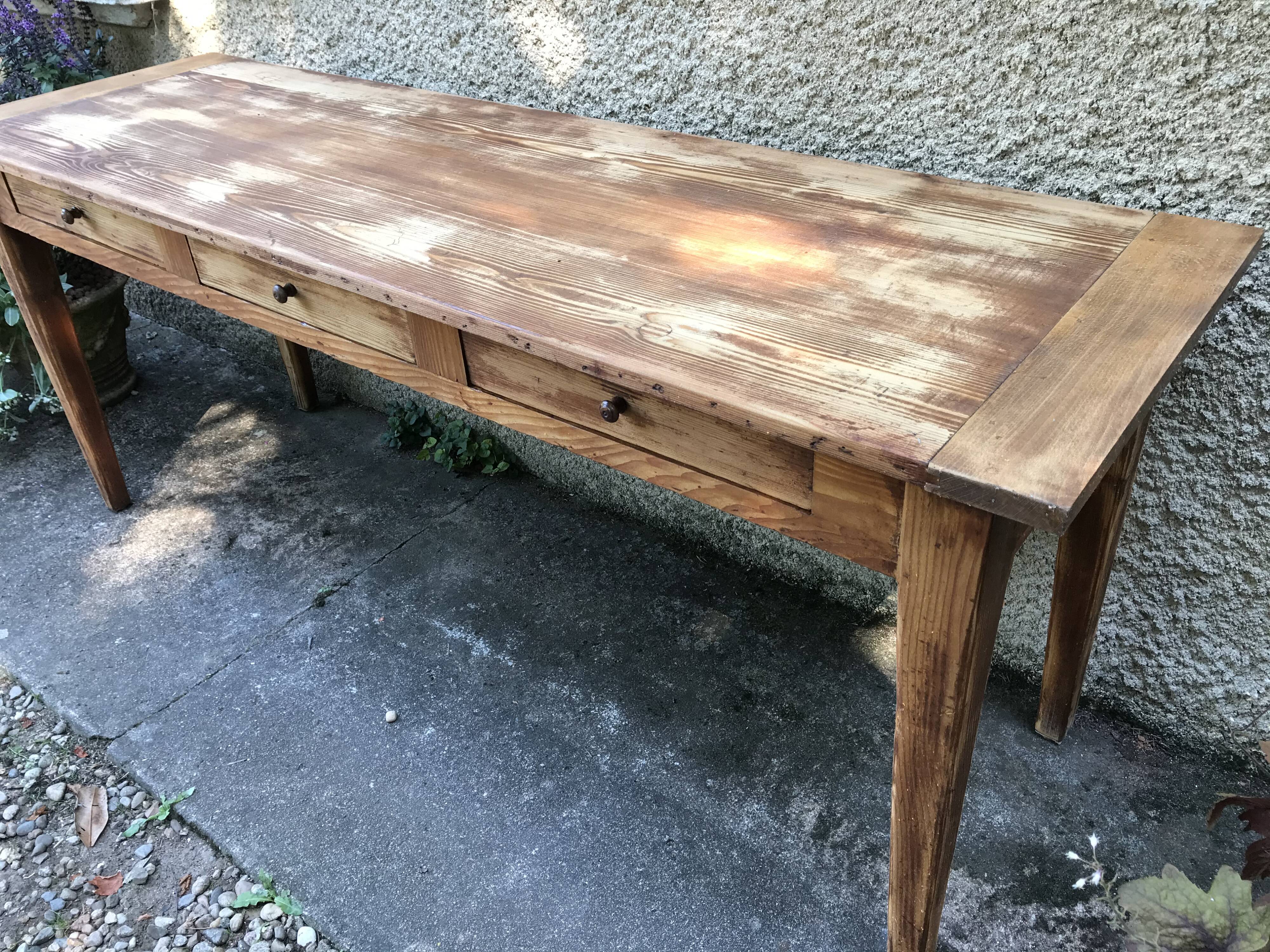 Vintage bistro table