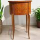 Louis XV style bedside table with marquetry