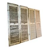 4 Volets persiennes patinés