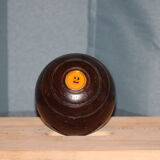 Boulingrin ball in Gaïac wood of 1,3kg