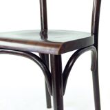 Chaise en bois courbé, Tchécoslovaquie 1950