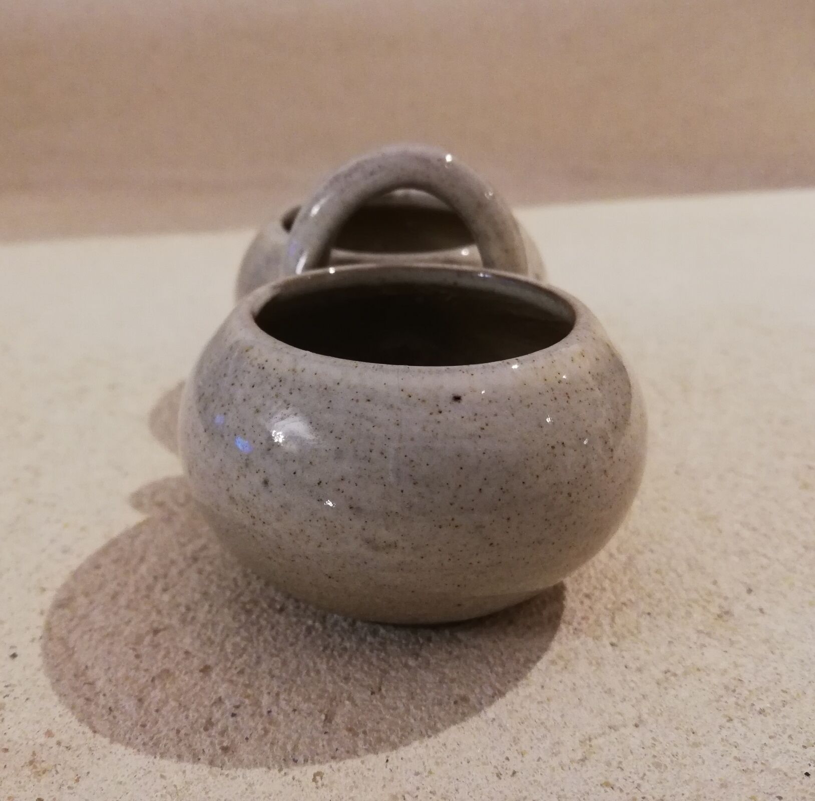 Terracotta salt shaker