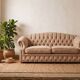 Chesterfield Bradwell sofa, 180 cm, custom-made, as good as new.