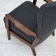 Fauteuil danois des années 1960 de Fritz Hansen, modèle 8000/8020, en laine d'ameublement.