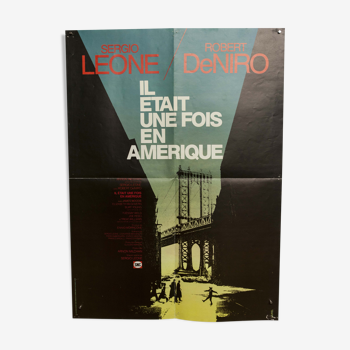 Affiche 78x57 "Il était une fois en Amérique" Sergio Leone 1984