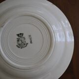 Nice plate with red flowers