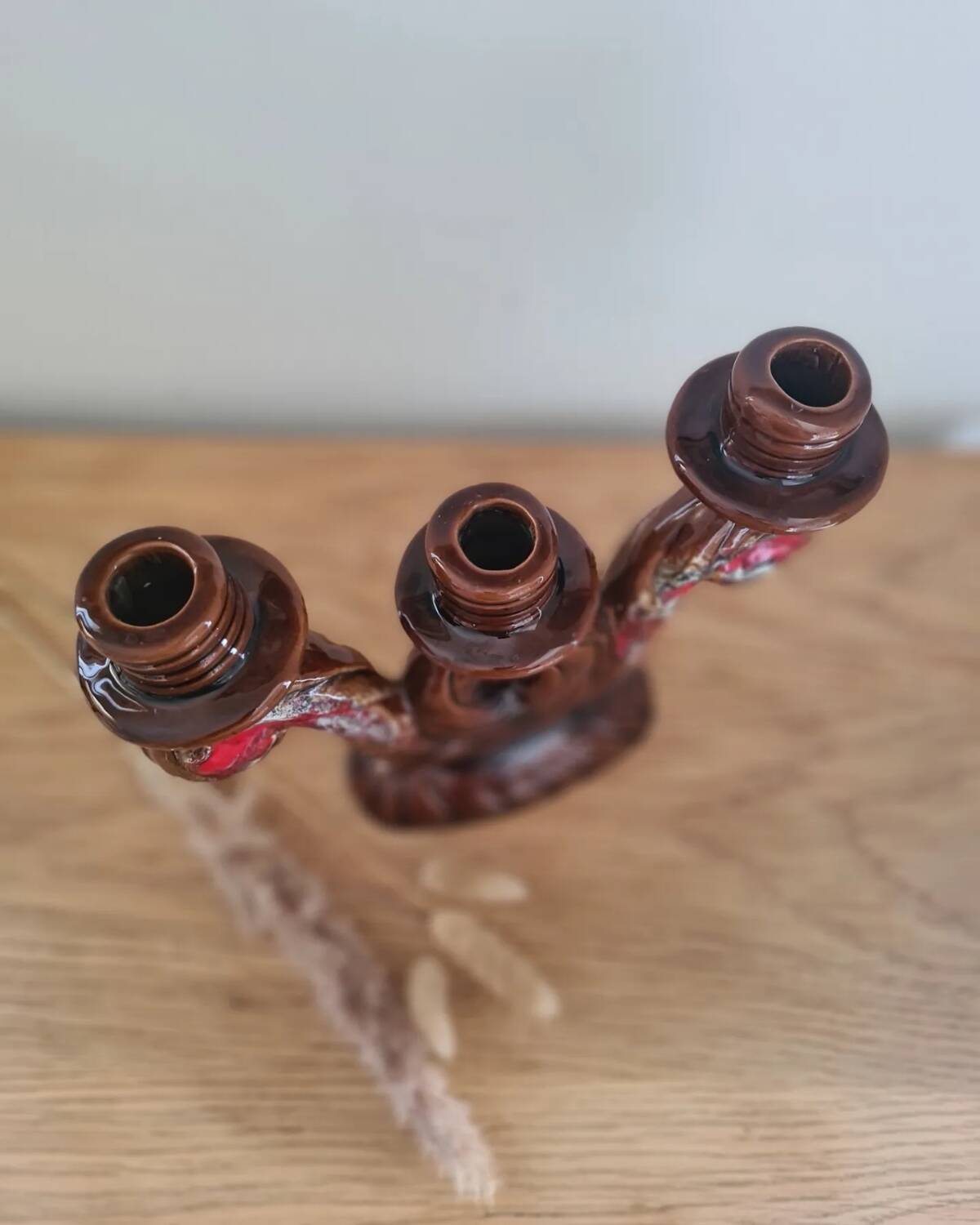 Vallauris 3-branched candle holder