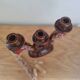 Vallauris 3-branched candle holder
