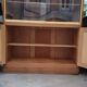 Large Bookcase, Solid Wood Display Cabinet, Functional Design 1950s, 1960s