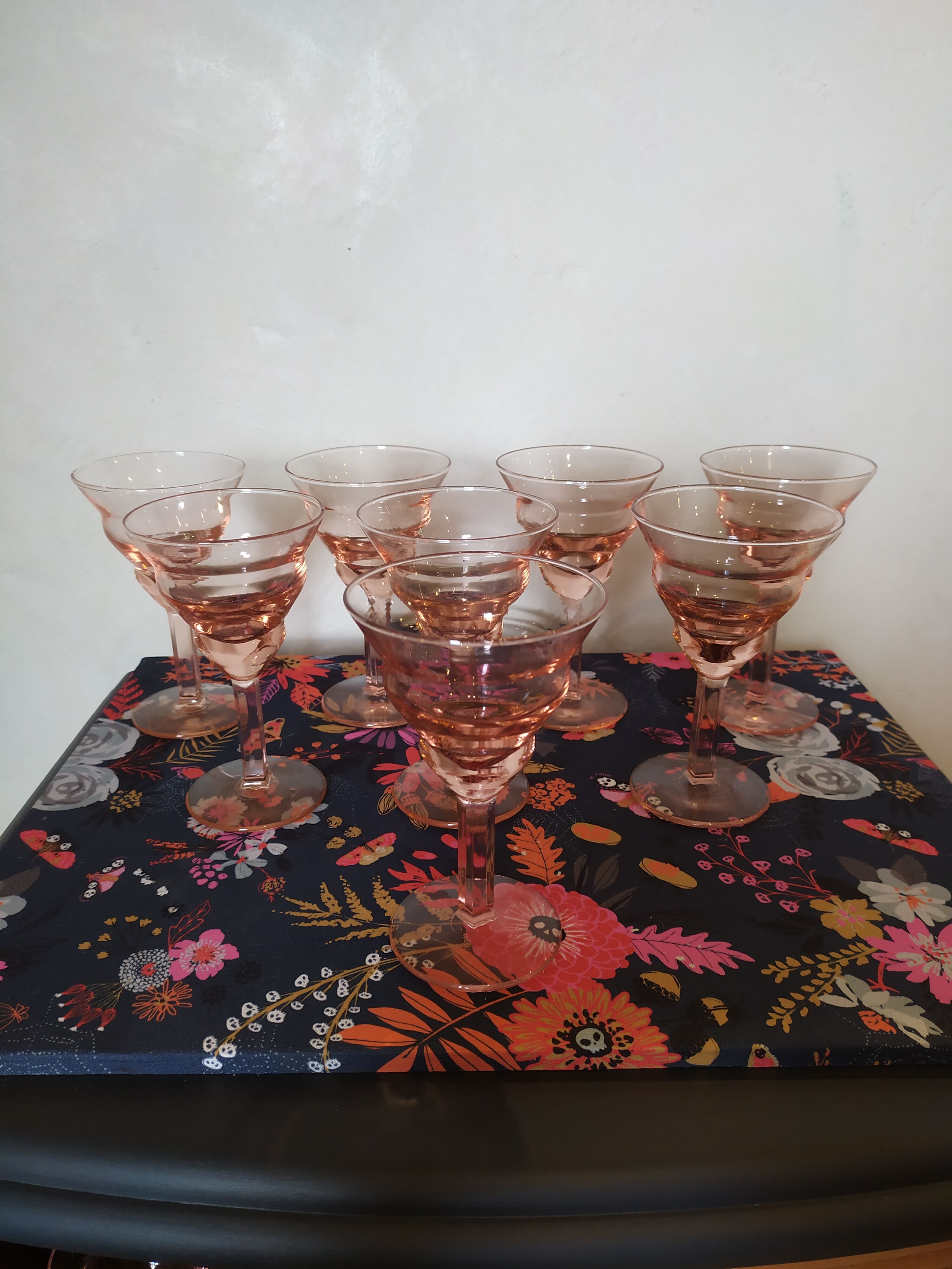Art Deco aperitif glasses